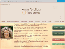 Tablet Screenshot of annagibilaro.com
